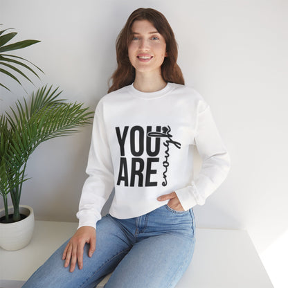 You Are Enough Sweatshirt - Unisex Heavy Blend™ Crewneck